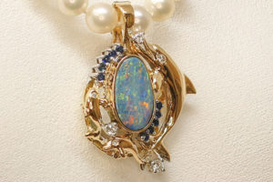 Dolphin Family Pendant