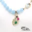 Multi-Gemstone Pendant with Signature Slide Bail Designed by Phuong Goldsmith
